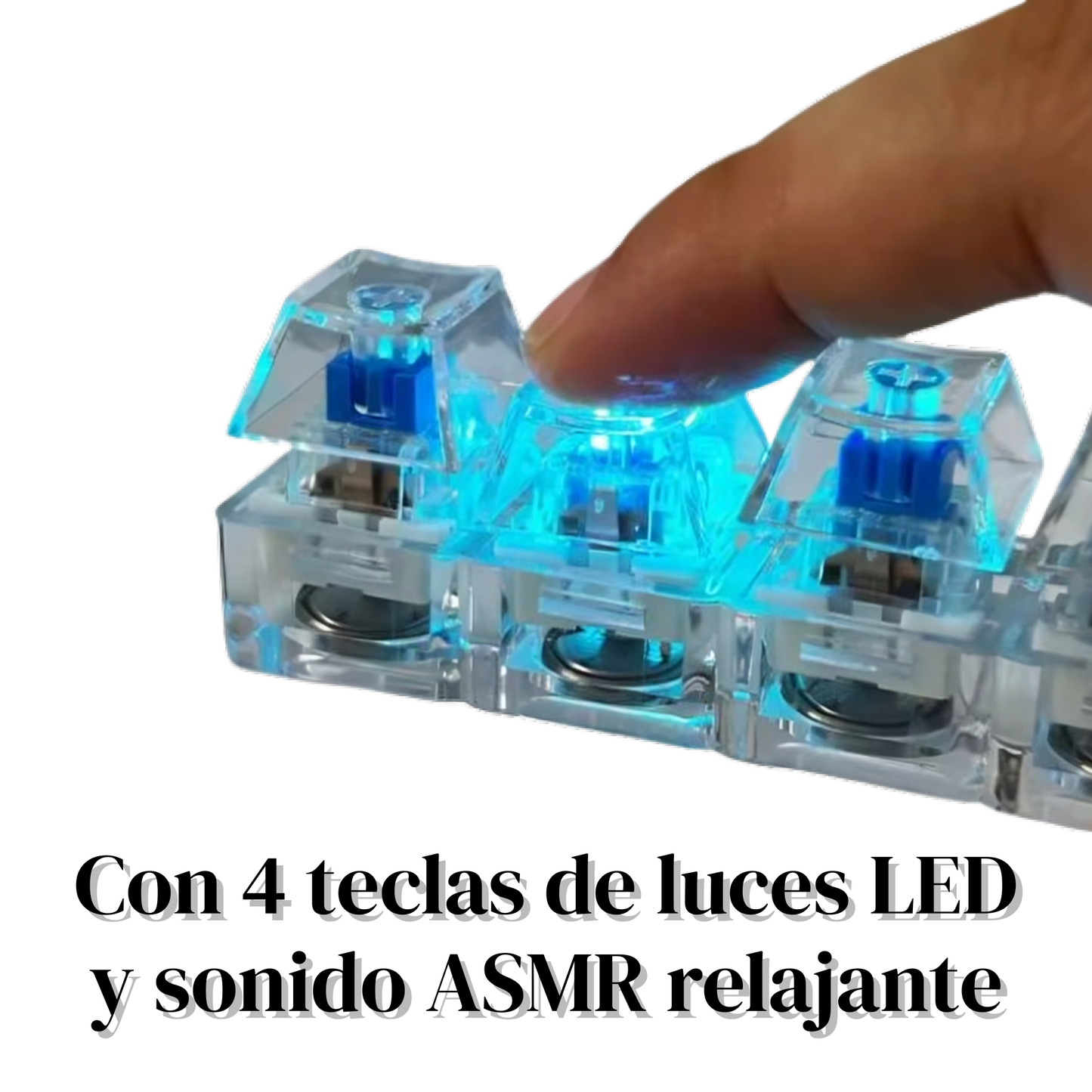 Llavero ASMR con Luz LED