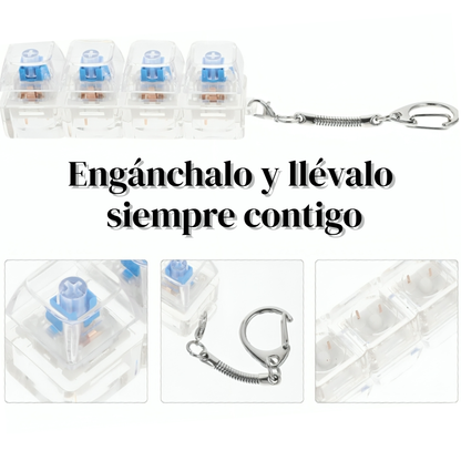 Llavero ASMR con Luz LED